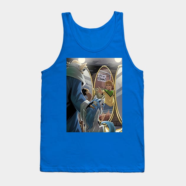 Mirrors Tank Top by schwmartzgraphics